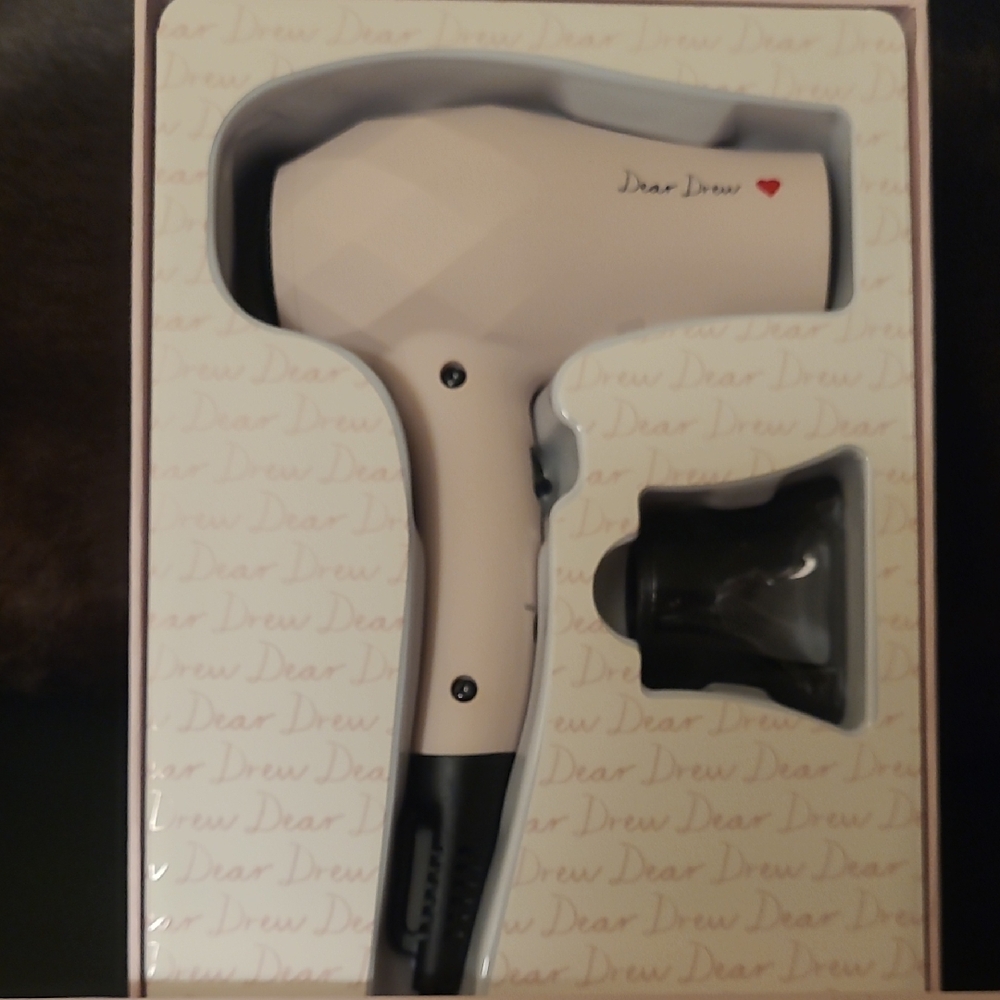 Pink Dear Drew Travel Hair Dryer